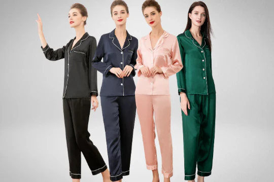 My Collection of Silk Pajama Sets